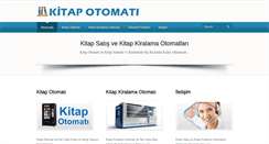 Desktop Screenshot of kitapotomati.com