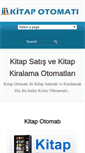 Mobile Screenshot of kitapotomati.com